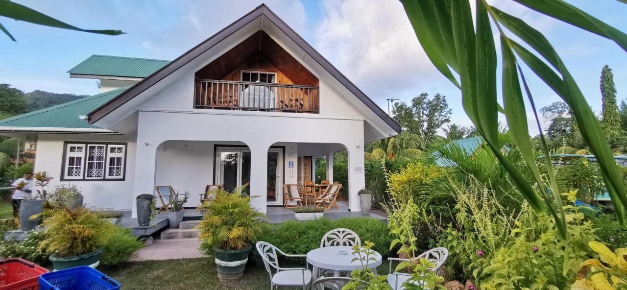 Chez Marva Grande Villa Corossol 3 A 12 Personnes La Digue Exteriör bild